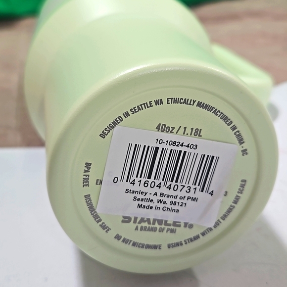 Stanley 40 oz Stainless steel H2.0 Flows tates Quencher Tumbler Rare Mint Color - Picture 5 of 9